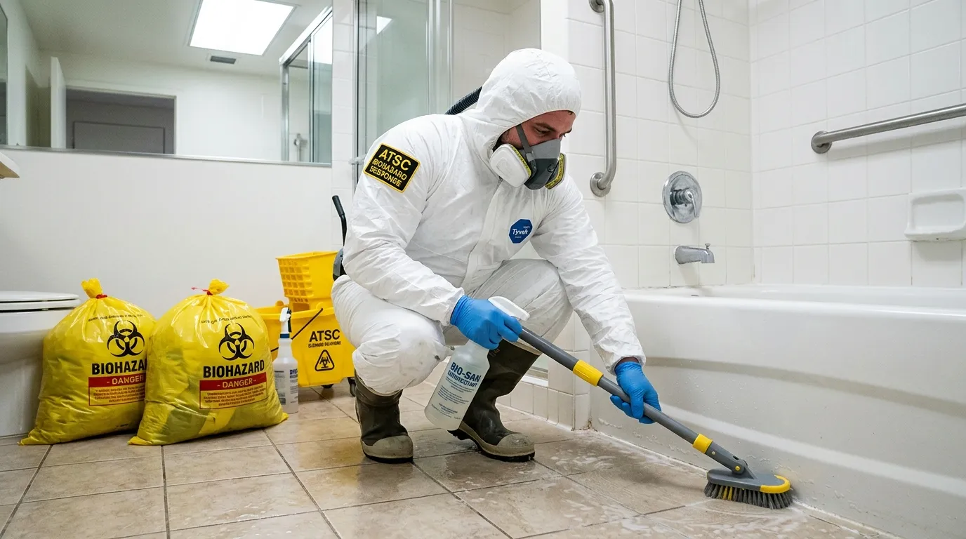Decontamination equipment deployed for Blood Cleanup in Fort Worth